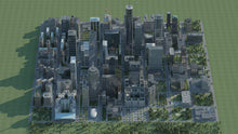 3D City Downtown H